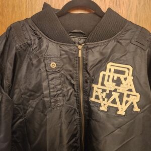 Rocawear "Boroughs Of Honor" Black Bomber Jacket